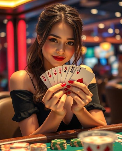 Live casino dealer di meja permainan kasino virtual